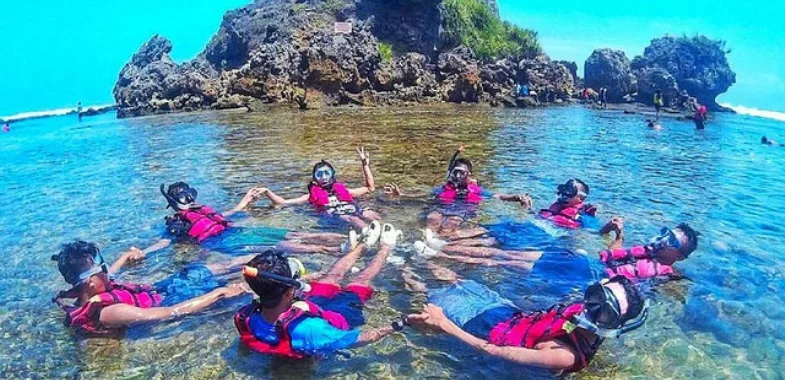 7 Spot Wisata Air Snorkeling di Jogja