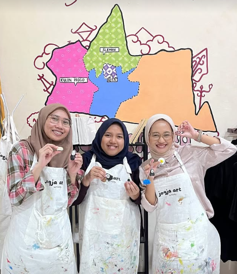 Hasil shrinking paper